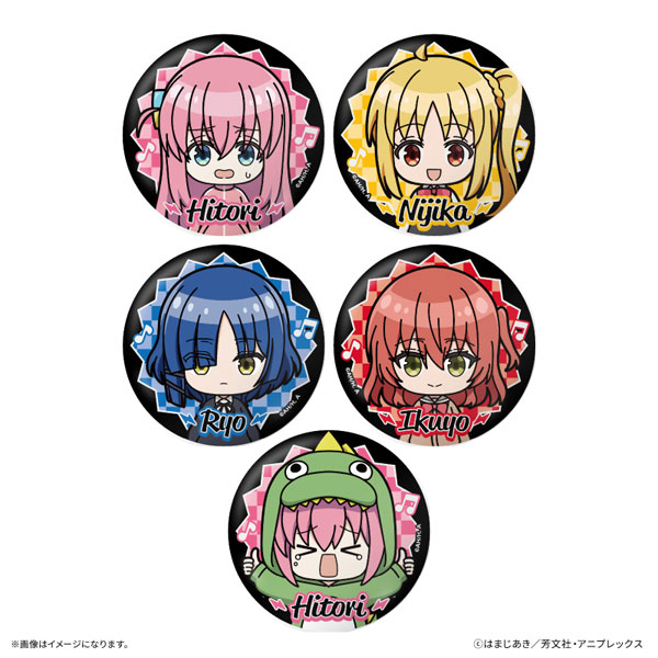 アニメ「ぼっち・ざ・ろっく！」 トイシリーズ トレーディング缶バッジ 5個入りBOX