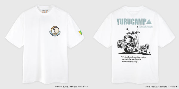 TVアニメ『ゆるキャン△ SEASON3』 Tシャツ リンバイクgraphicシリーズ XL[アクロス]《０８月予約》