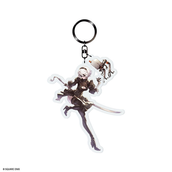 NieR:Automata 9th Anniversary アクリルキーホルダー 2B[スクウェア