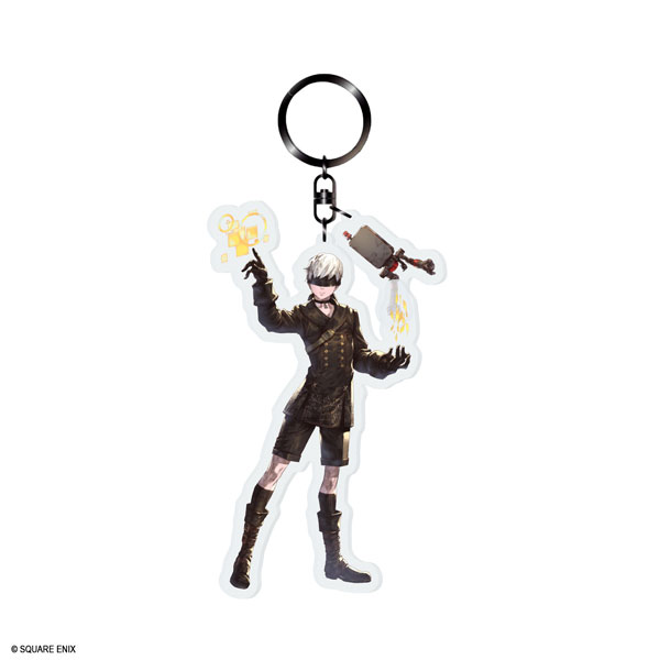 NieR:Automata 9th Anniversary アクリルキーホルダー 9S[スクウェア