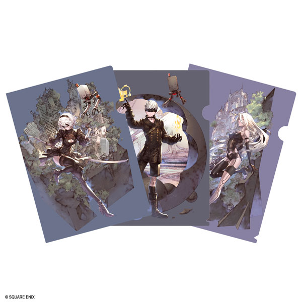 NieR:Automata 9th Anniversary クリアファイル3枚セット[スクウェア