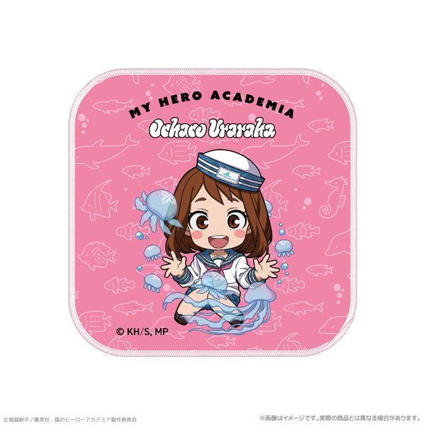 アニメ『僕のヒーローアカデミア』 ハンドタオル 麗日お茶子 海の生きものたちと一緒にPLUS ULTRA[ATFES]《０８月予約》
