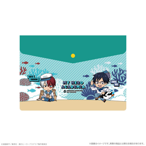 アニメ『僕のヒーローアカデミア』 エンベロープケース 飯田天哉＆轟焦凍 海の生きものたちと一緒にPLUS ULTRA[ATFES]《０８月予約》
