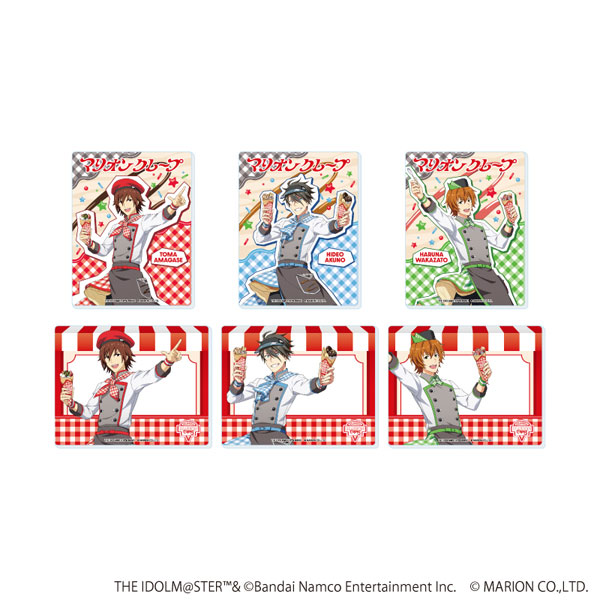 アクリルカード「アイドルマスター SideM」22/クレープ屋ver. 描き下ろしイラスト 6個入りBOX