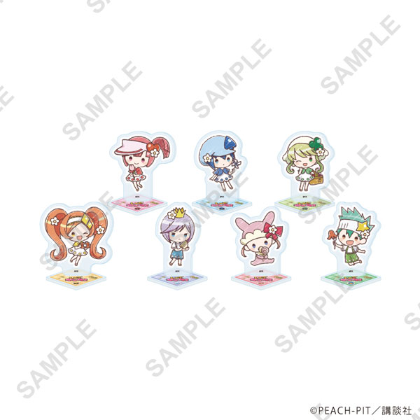 アクリルぷちスタンド「しゅごキャラ！」22/ピクニックver. グラフアートイラスト 7個入りBOX