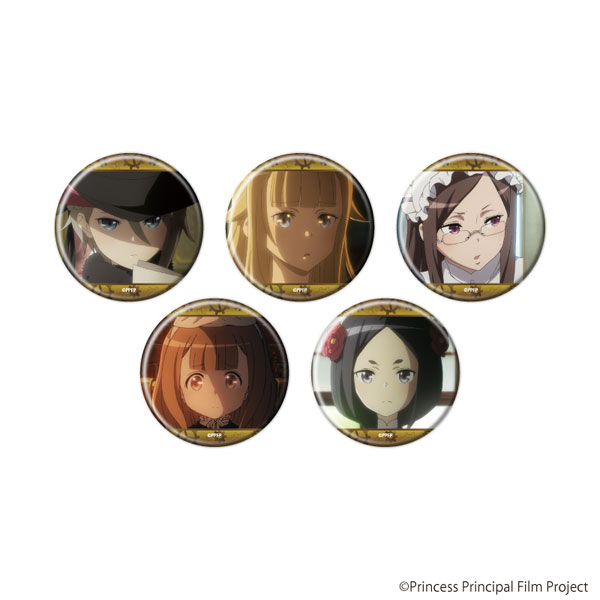 缶バッジ「プリンセス・プリンシパル Crown Handler」03/場面写イラスト 5個入りBOX