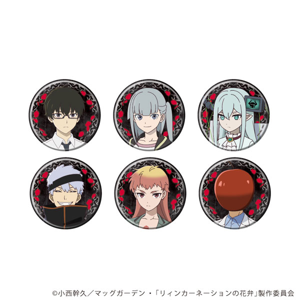 缶バッジ「TVアニメ『リィンカーネーションの花弁』」01/公式イラスト 6個入りBOX