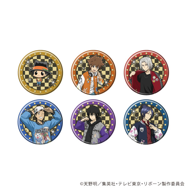 缶バッジ「家庭教師ヒットマンREBORN！」77/描き下ろしイラスト 6個入りBOX