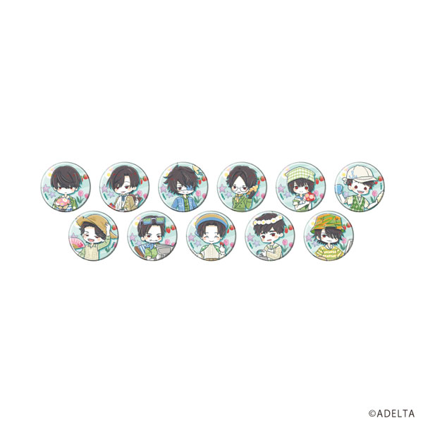 缶バッジ57ミリ「大穢」04/バカンスver. グラフアートイラスト 11個入りBOX