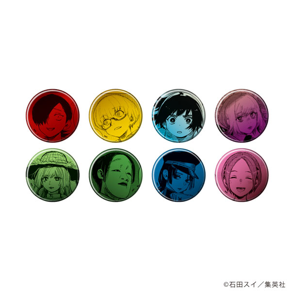 缶バッジ「超人X」01/公式イラスト 8個入りBOX