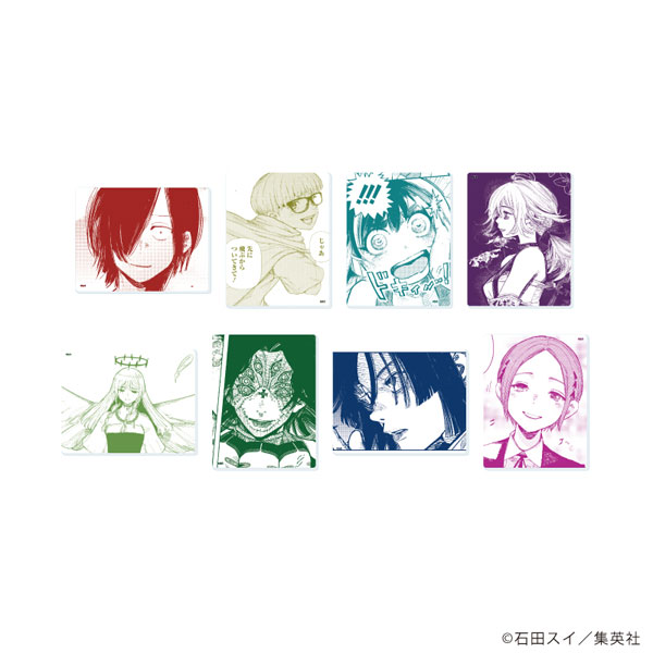 アクリルカード「超人X」01/公式イラスト 8個入りBOX