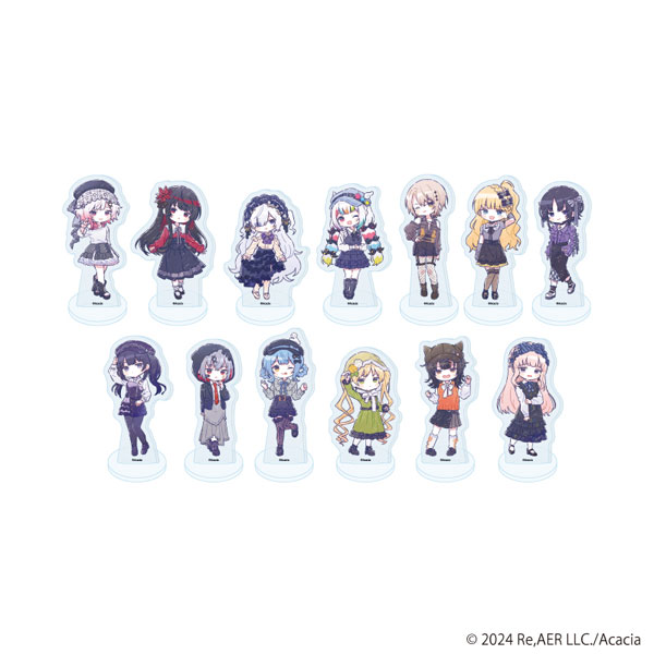 アクリルぷちスタンド「魔法少女ノ魔女裁判」02/ダークガーリーファッションver. グラフアートイラスト 13個入りBOX