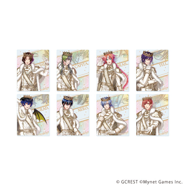 アクリルカード「夢王国と眠れる100人の王子様」19/公式イラスト 8個入りBOX