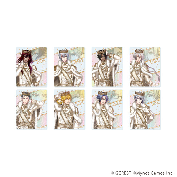 アクリルカード「夢王国と眠れる100人の王子様」20/公式イラスト 8個入りBOX
