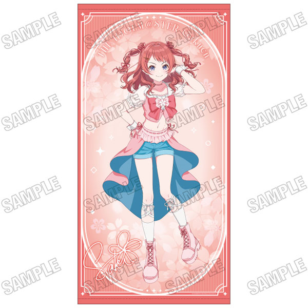 学園アイドルマスター」 描き下ろし等身大タペストリー[サクライロver