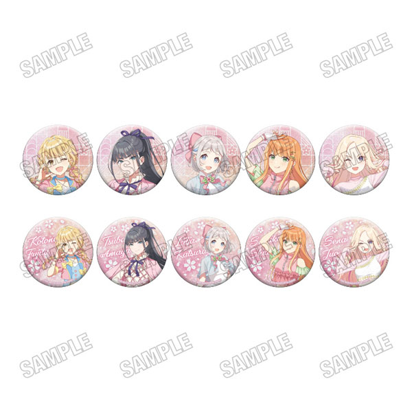 学園アイドルマスター」 描き下ろし缶バッジコレクション[サクライロ
