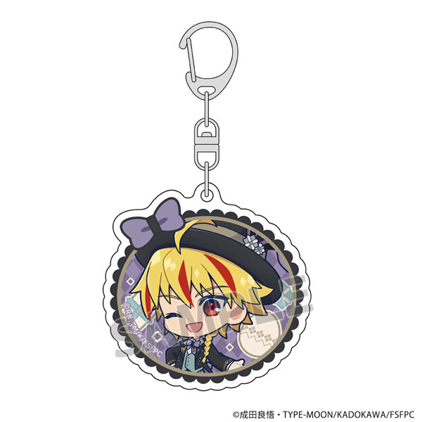 Fate/strange Fake]アクリルキーホルダー(セイバー/ミニキャラ