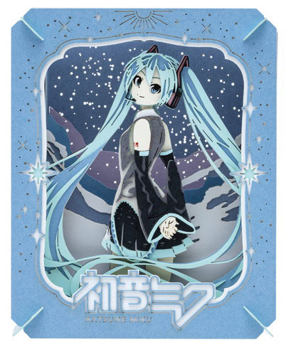 ペーパーシアター 初音ミク PT-407 夜空を見上げて[エンスカイ]《０８月予約》
