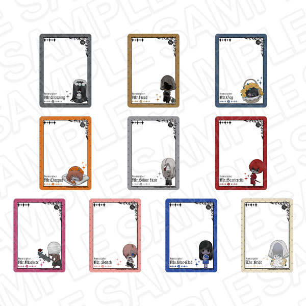 文字化化 硬質カードケース(ランダム) Rose ver. 10個入りセット