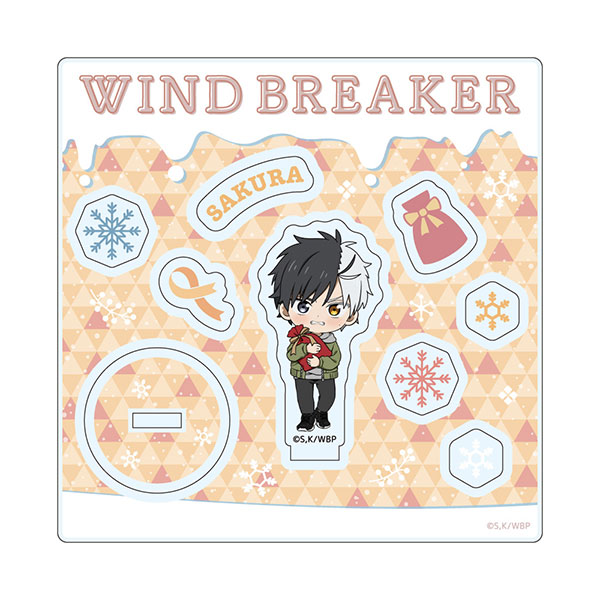 WIND BREAKER ちびキャラアクリルスタンド＆パーツ プレゼントver. 桜
