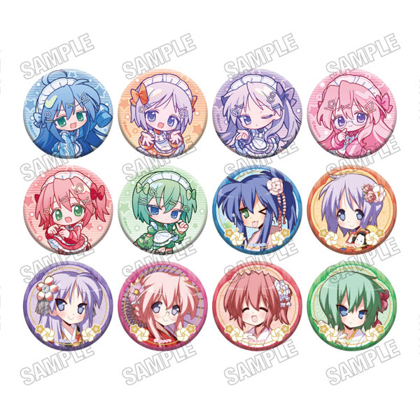『らき☆すた』 缶バッジコレクション 12個入りBOX