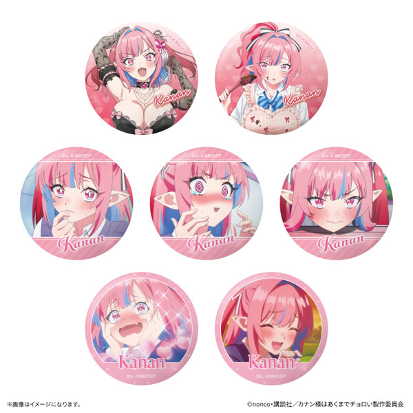 TVアニメ『カナン様はあくまでチョロい』 高潔カナンだけトレーディング缶バッジ 7個入りBOX