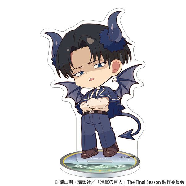 進撃の巨人 ミニアクリルスタンド リヴァイ ～悪魔～[ムービック]《０８月予約》