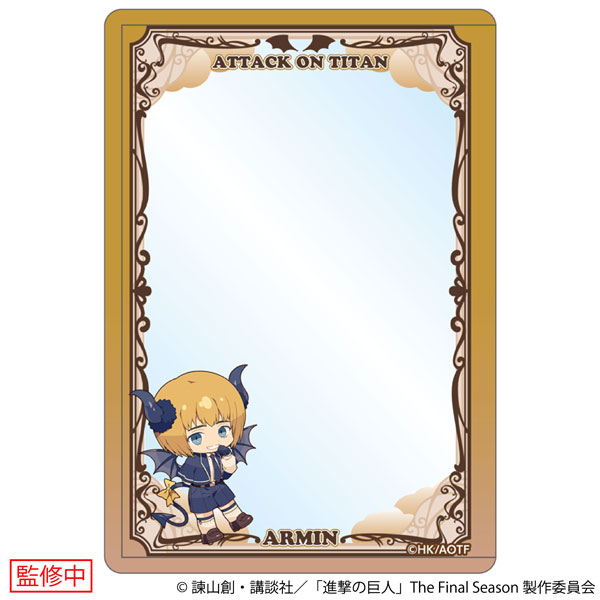 進撃の巨人 硬質カードケース アルミン ～悪魔～[ムービック]《０８月予約》