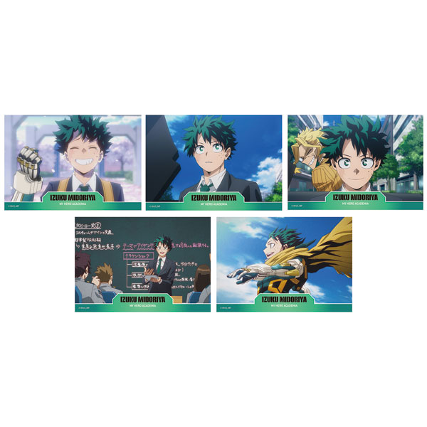 僕のヒーローアカデミア ブロマイドセット FINAL SEASON 5枚入り 緑谷