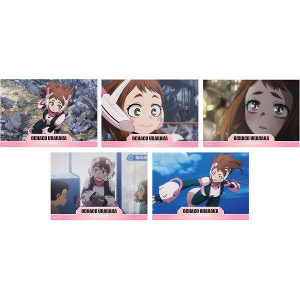僕のヒーローアカデミア ブロマイドセット FINAL SEASON 5枚入り 麗日お茶子[ムービック]《０８月予約》