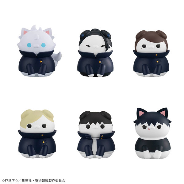 MEGA CAT PROJECT 呪術廻戦 呪術ニャンコ 懐玉・玉折 8個入りBOX（再販）[メガハウス]《１１月予約》