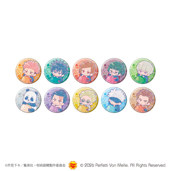 ホログラム缶バッジ(57mm)「呪術廻戦×チュッパチャプス」01/コラボ