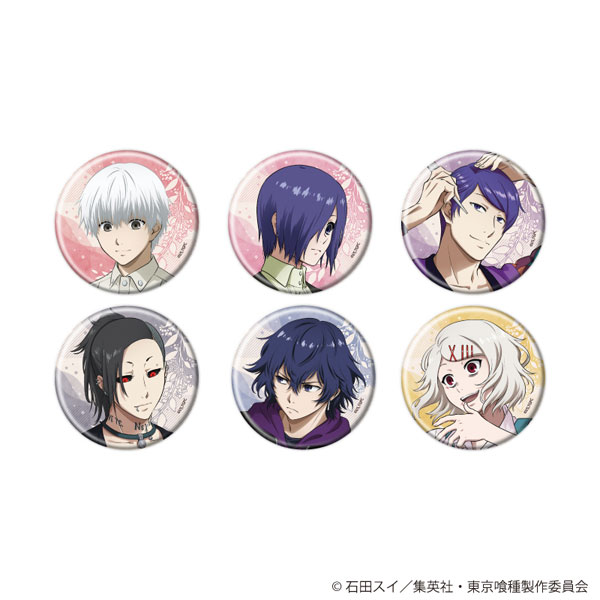 缶バッジ「東京喰種」05/日常ver. 描き下ろしイラスト 6個入りBOX