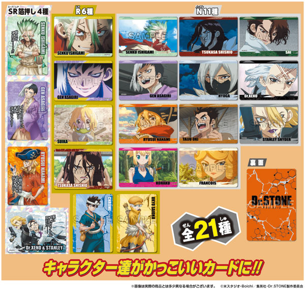 Dr.STONE コレクターズカード 20個入りBOX (食玩)[フォルテ]《０７月予約》