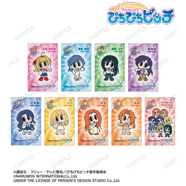 アニメ「ぴちぴちピッチ」 ANGEL BLUEコラボ トレーディングイラストカード 9個入りBOX