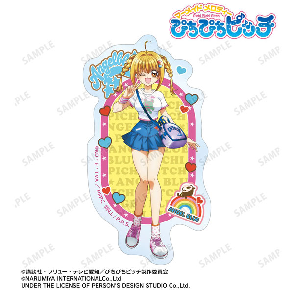 アニメ「ぴちぴちピッチ」 ANGEL BLUEコラボ 描き下ろし 七海るちあ