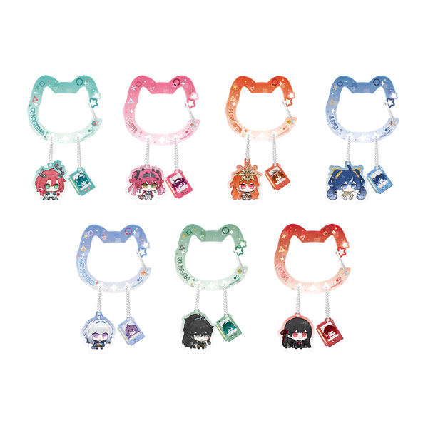 限定販売】鳴潮 MINI共鳴者シリーズ アクリルキーホルダー Cセット