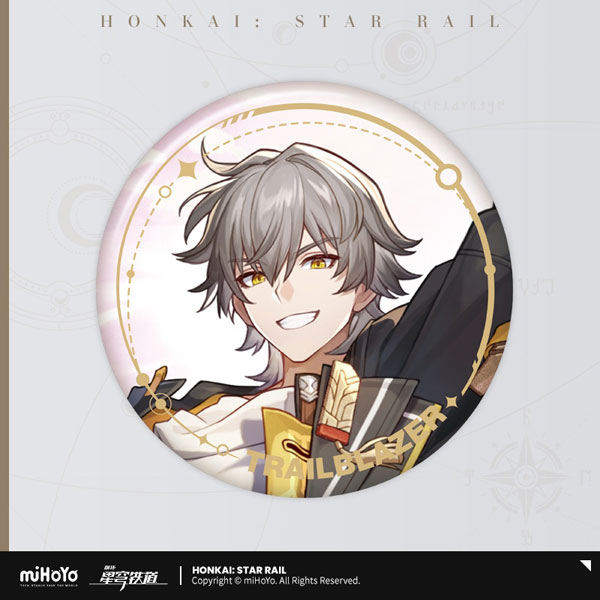 崩壊：スターレイル 立絵シリーズ 缶バッジ 愉悦 開拓者(男)[miHoYo