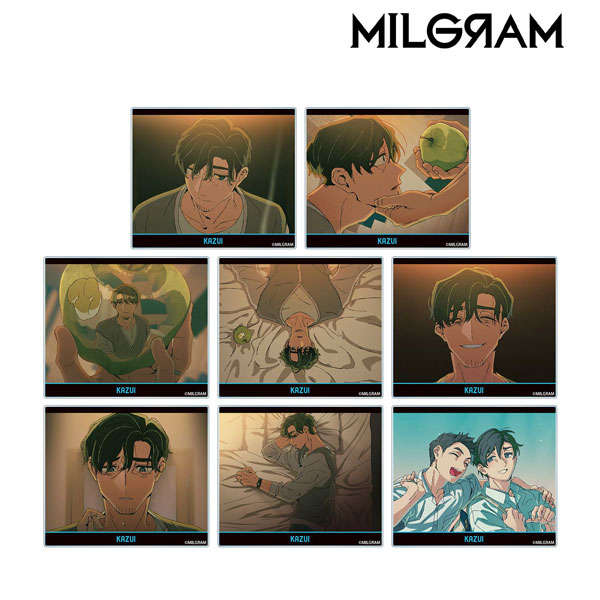 MILGRAM カズイ セット MILGRAM -ミルグラム- トレーディング MV アクリルカード カズイ