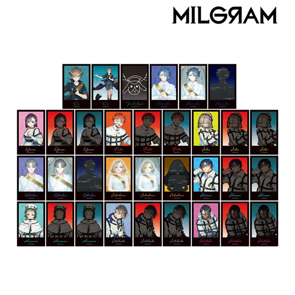 MILGRAM -ミルグラム- 第三審 トレーディングイラストカード3枚セット 11個入りBOX[アルマビアンカ]《０９月予約》