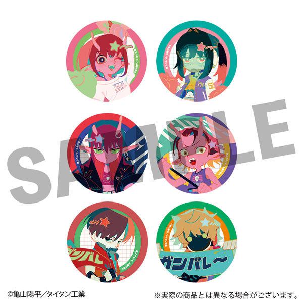 銀河特急 ミルキー☆サブウェイ トレーディングフレフレンズ缶バッジ 6個入りBOX