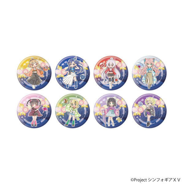 缶バッジ「戦姫絶唱シンフォギアXV」31/着物×Y2KVer. グラフアート