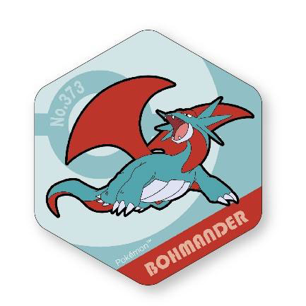Pokemon Honeycomb Acrylic Magnet BIG vol.6 Bowmanda [Eye Up] “September Reservation”