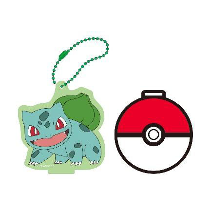 Pokemon Stand Coaster Key Chain Bulbasaur [Eye Up] “September Reservation”