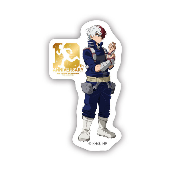 My Hero Academia 10th Anniversary Sticker Todoroki Burnt B [Toho] “September Reservation”