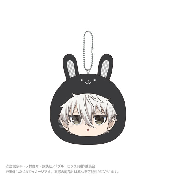 【匿名配送】ファボテリア ブルーロック Bunny Style 凪誠士郎① TVアニメ『ブルーロック』 まるめいつクッションキーホルダー うさぎ