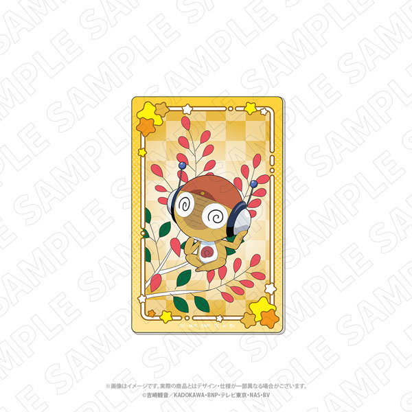 キャラディショナルトイ ケロロ軍曹 花札柄アクリルカード(クルル