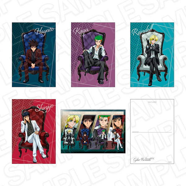 新世紀GPXサイバーフォーミュラSIN ポストカードセット Chair ver