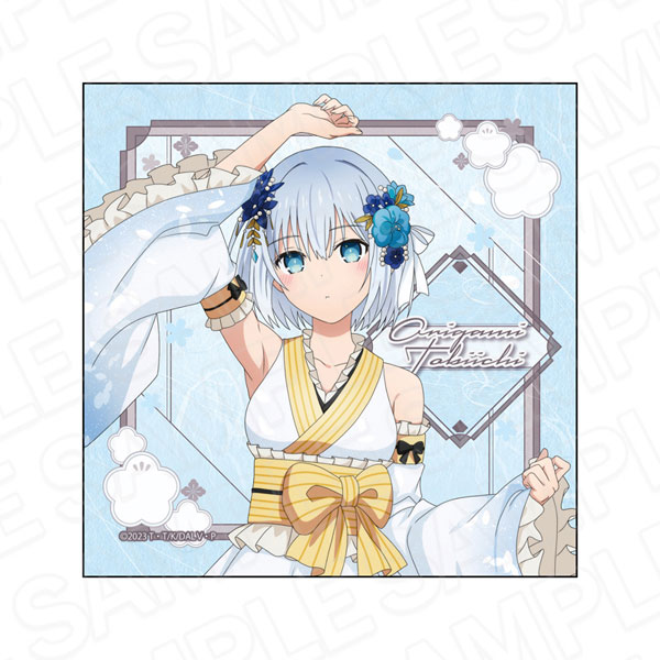 デート・ア・ライブV マイクロファイバー 鳶一折紙 和服アイドル ver