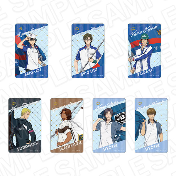 新テニスの王子様 クリアカード(ランダム) A flag ver. vol.2 7個入りセット